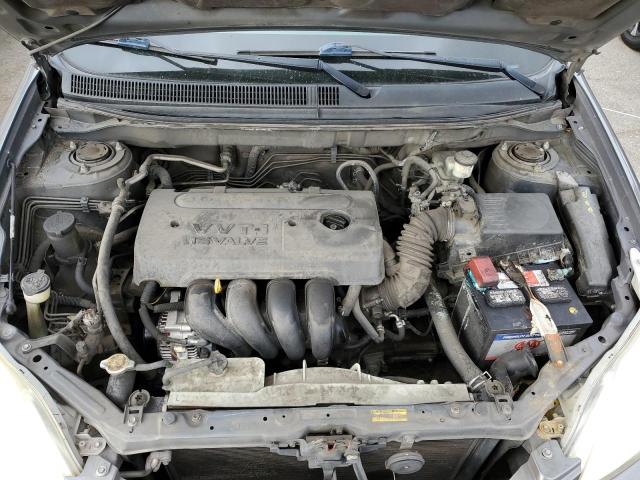 2T1KR32E36C620624 - 2006 TOYOTA MATRIX XR GRAY photo 11