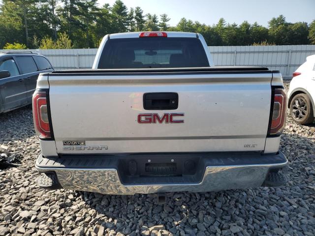 3GTU2NECXJG149105 - 2018 GMC SIERRA K1500 SLT SILVER photo 6