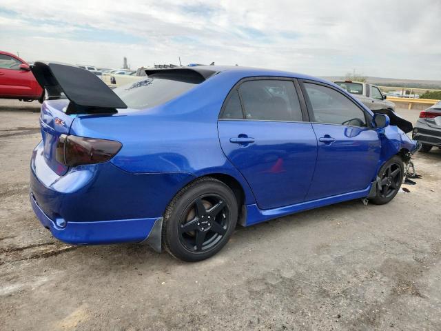 1NXBU4EE2AZ306633 - 2010 TOYOTA COROLLA BASE ლურჯი ფოტო 3