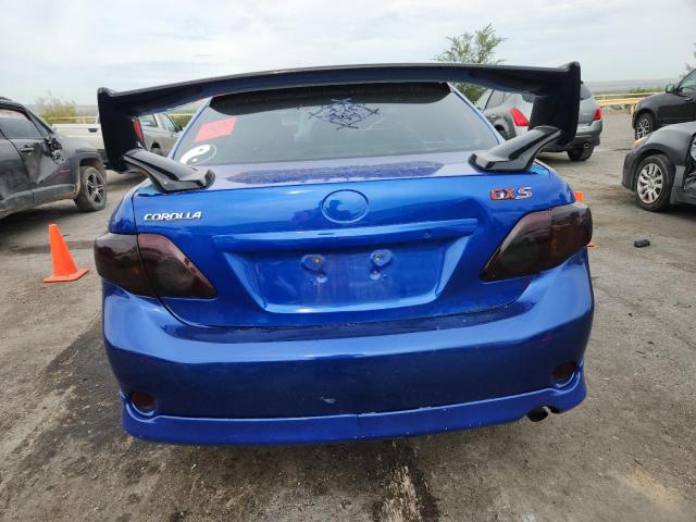 1NXBU4EE2AZ306633 - 2010 TOYOTA COROLLA BASE ლურჯი ფოტო 6