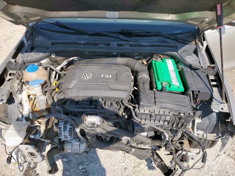 3VWD07AJ0EM209130 - 2014 VOLKSWAGEN JETTA SE CREAM photo 11