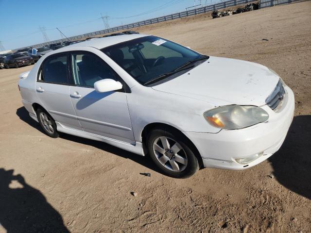 1NXBR32E13Z008545 - 2003 TOYOTA COROLLA CE WHITE photo 4