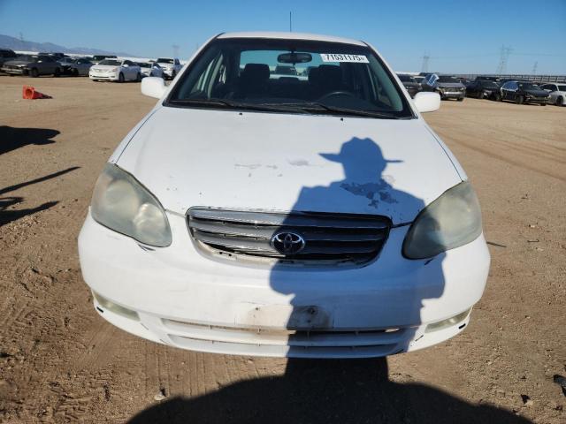 1NXBR32E13Z008545 - 2003 TOYOTA COROLLA CE WHITE photo 5