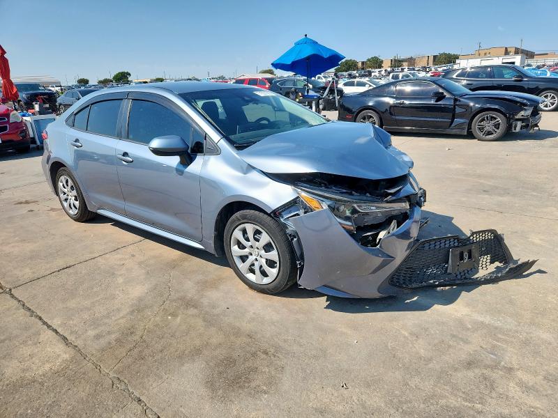 5YFEPRAE5LP079174 - 2020 TOYOTA COROLLA LE Mavi foto 4