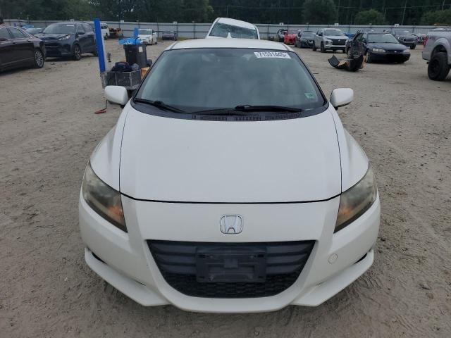 JHMZF1D69CS002394 - 2012 HONDA CR-Z EX WHITE photo 5
