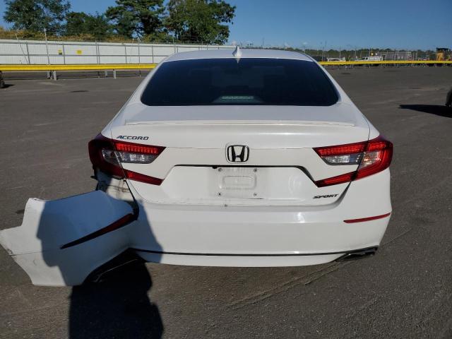 1HGCV1F35KA041504 - 2019 HONDA ACCORD SPORT WHITE photo 6