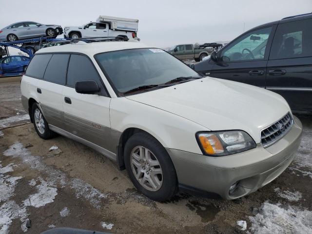 4S3BH675X37601451 - 2003 SUBARU LEGACY OUTBACK AWP 白色 照片 4