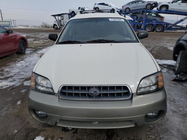 4S3BH675X37601451 - 2003 SUBARU LEGACY OUTBACK AWP 白色 照片 5