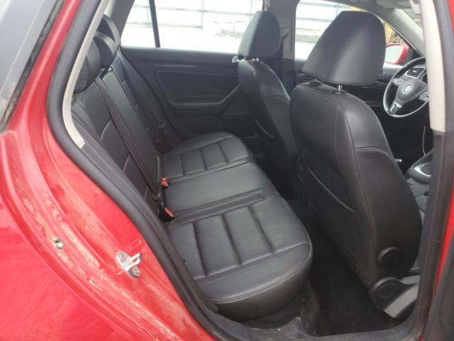 3VWPL7AJ9CM602142 - 2012 VOLKSWAGEN JETTA TDI RED photo 10