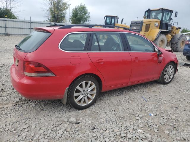 3VWPL7AJ9CM602142 - 2012 VOLKSWAGEN JETTA TDI RED photo 3