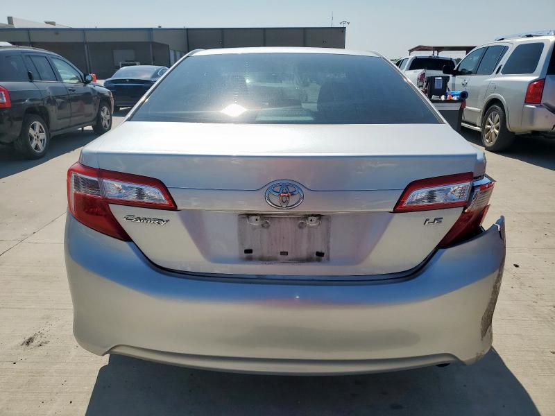 4T4BF1FK2CR274305 - 2012 TOYOTA CAMRY BASE SILVER photo 6