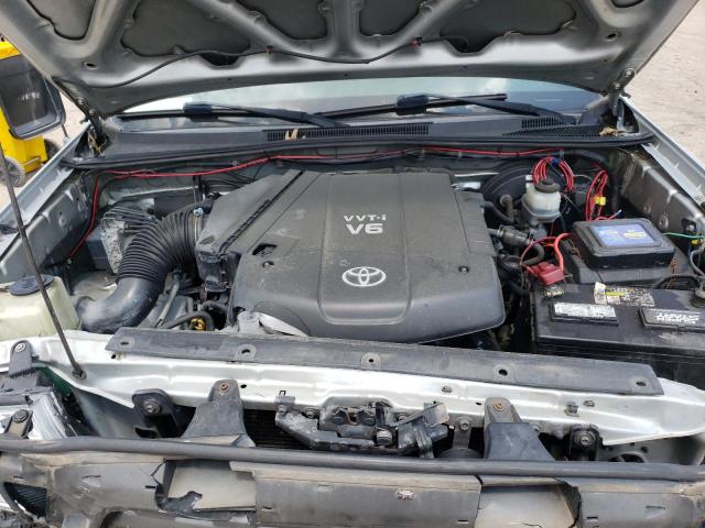 3TMJU62NX9M081040 - 2009 TOYOTA TACOMA DOUBLE CAB PRERUNNER SILVER photo 11