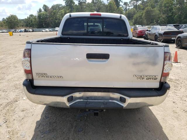 3TMJU62NX9M081040 - 2009 TOYOTA TACOMA DOUBLE CAB PRERUNNER SILVER photo 6