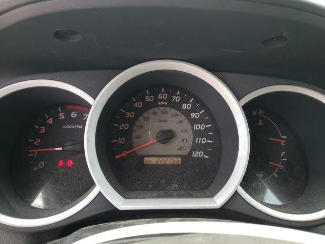 3TMJU62NX9M081040 - 2009 TOYOTA TACOMA DOUBLE CAB PRERUNNER SILVER photo 9