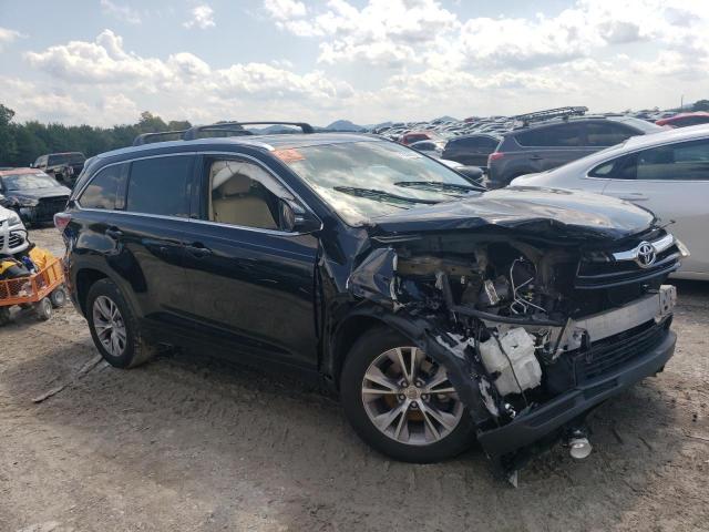 5TDKKRFH9FS072017 - 2015 TOYOTA HIGHLANDER XLE 黑色 照片 4