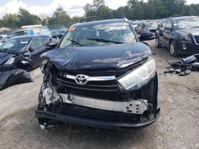 5TDKKRFH9FS072017 - 2015 TOYOTA HIGHLANDER XLE 黑色 照片 5