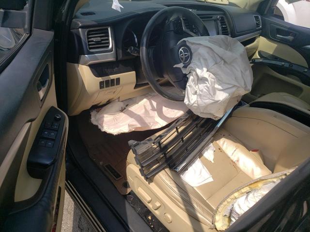 5TDKKRFH9FS072017 - 2015 TOYOTA HIGHLANDER XLE 黑色 照片 8