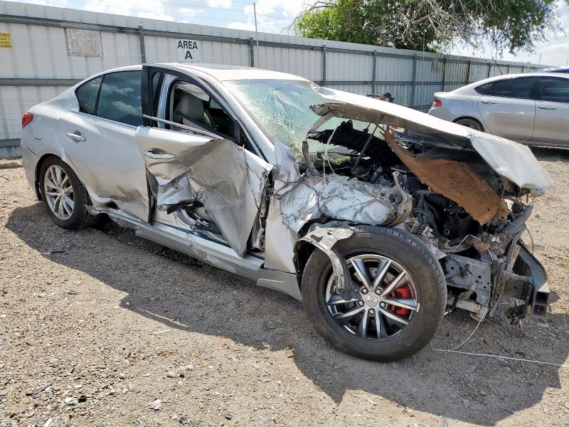 JN1BV7AP4EM679076 - 2014 INFINITI Q50 BASE Gümüş foto 4