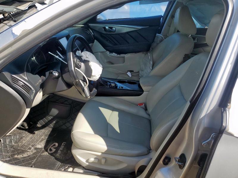 JN1BV7AP4EM679076 - 2014 INFINITI Q50 BASE Gümüş foto 7