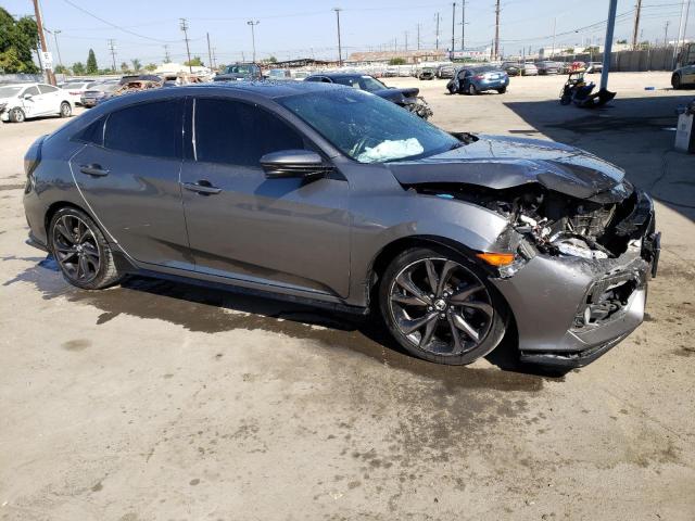 SHHFK7H99JU407946 - 2018 HONDA CIVIC SPORT TOURING GRAY photo 4