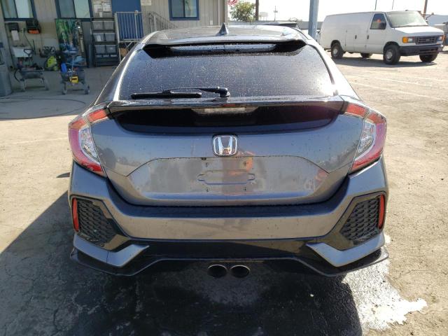 SHHFK7H99JU407946 - 2018 HONDA CIVIC SPORT TOURING GRAY photo 6