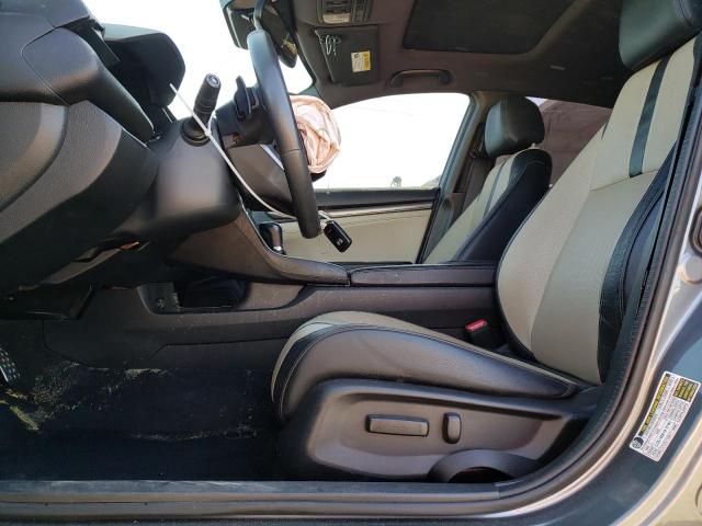 SHHFK7H99JU407946 - 2018 HONDA CIVIC SPORT TOURING GRAY photo 7