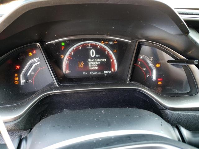 SHHFK7H99JU407946 - 2018 HONDA CIVIC SPORT TOURING GRAY photo 9