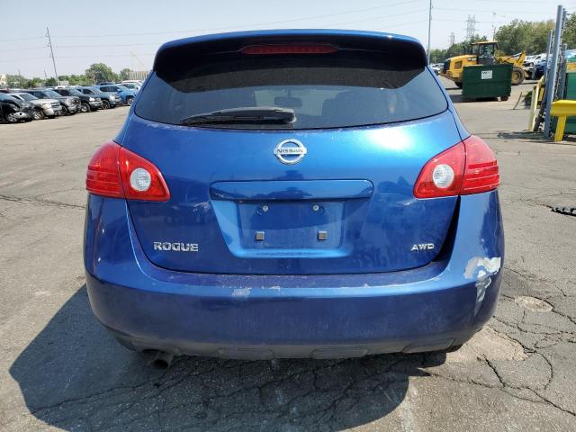 JN8AS5MV7AW114422 - 2010 NISSAN ROGUE S BLUE photo 6
