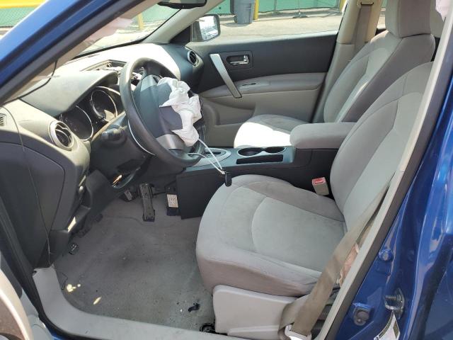 JN8AS5MV7AW114422 - 2010 NISSAN ROGUE S BLUE photo 7