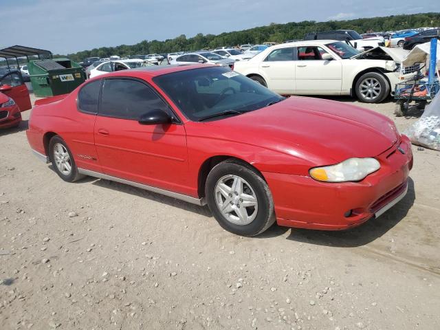 2G1WX12K739357169 - 2003 CHEVROLET MONTE CARLO SS წითელი ფოტო 4