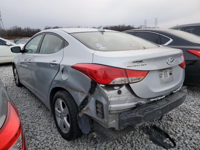 5NPDH4AE2DH316357 - 2013 HYUNDAI ELANTRA GLS SILVER photo 2