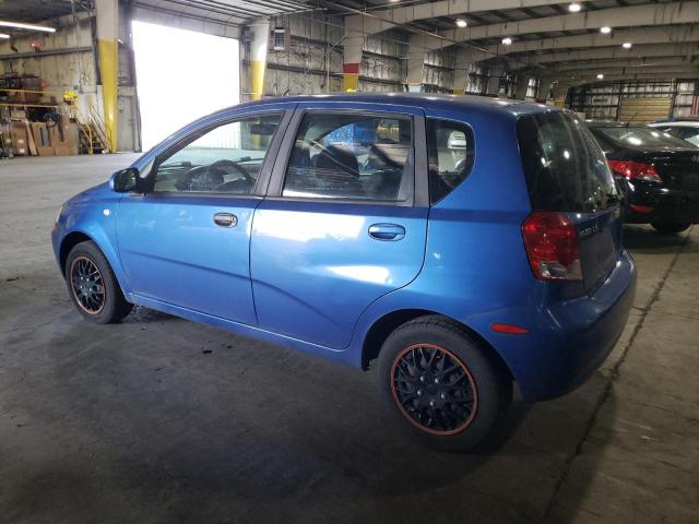 KL1TD66636B656536 - 2006 CHEVROLET AVEO BASE Mavi foto 2