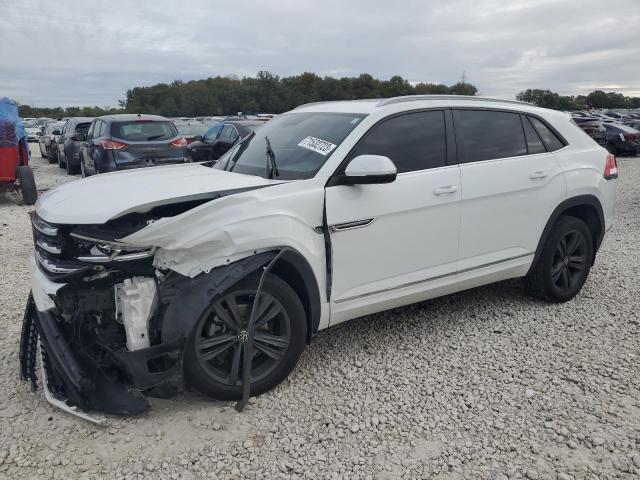 1V26E2CA0LC221904 - 2020 VOLKSWAGEN ATLAS CROS SE თეთრი ფოტო 1