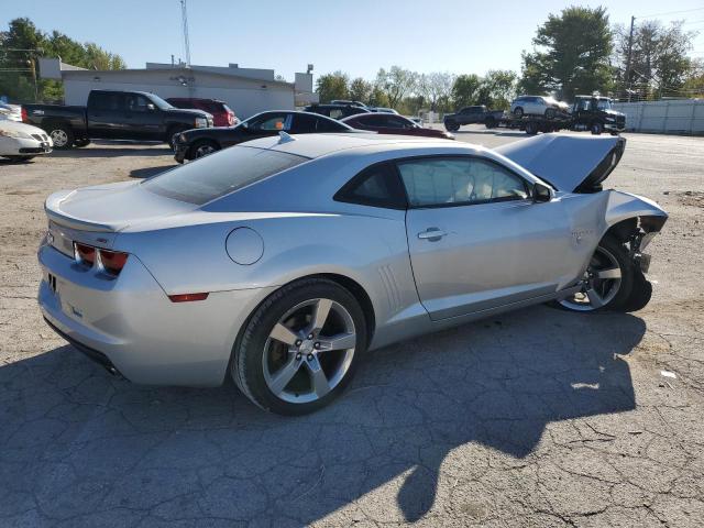 2G1FB1E30D9218991 - 2013 CHEVROLET CAMARO LT SILVER photo 3