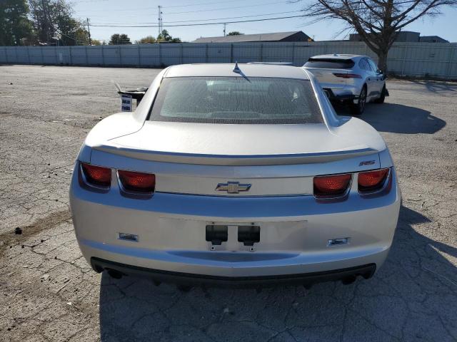 2G1FB1E30D9218991 - 2013 CHEVROLET CAMARO LT SILVER photo 6