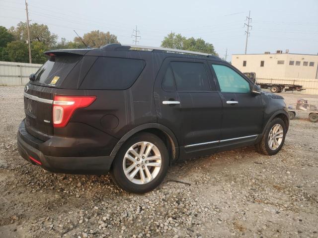 1FM5K8D83DGC79001 - 2013 FORD EXPLORER XLT BLACK photo 3