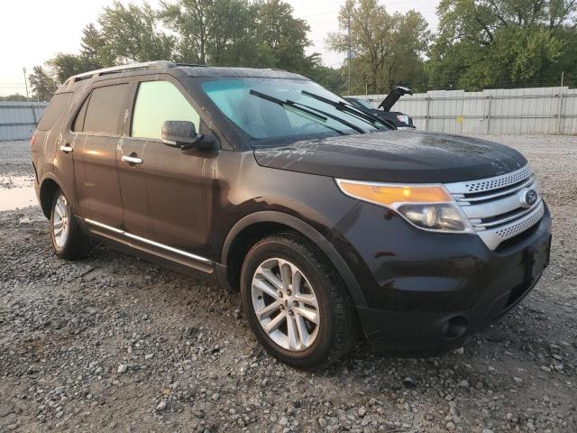 1FM5K8D83DGC79001 - 2013 FORD EXPLORER XLT BLACK photo 4