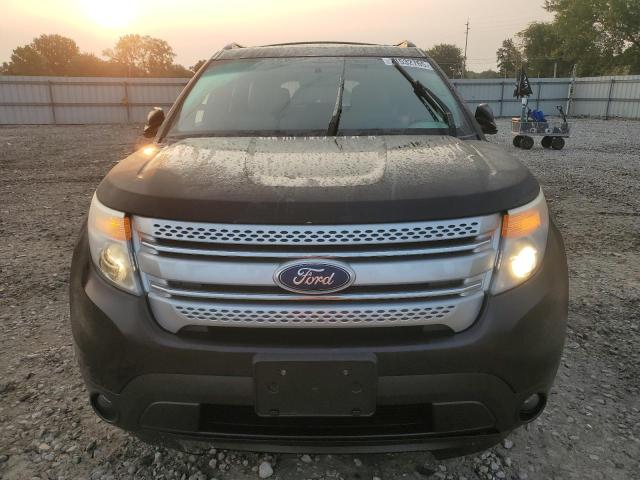 1FM5K8D83DGC79001 - 2013 FORD EXPLORER XLT BLACK photo 5