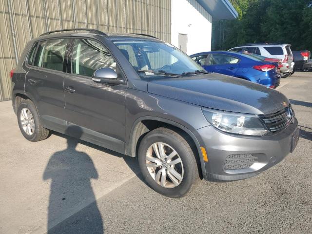 WVGBV7AX2GW574763 - 2016 VOLKSWAGEN TIGUAN S GRAY photo 4