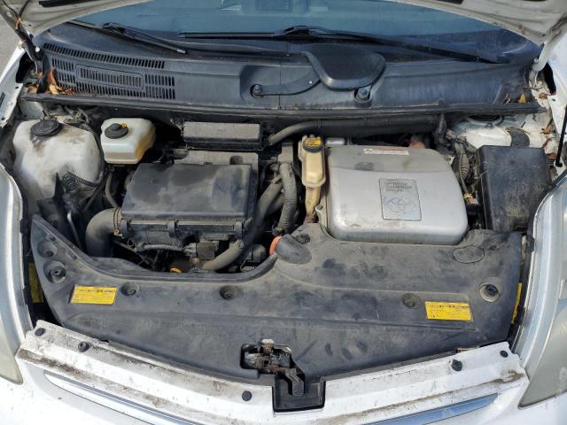 JTDKB20U197844280 - 2009 TOYOTA PRIUS WHITE photo 11