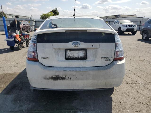 JTDKB20U197844280 - 2009 TOYOTA PRIUS WHITE photo 6