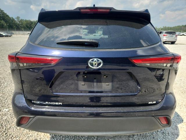 5TDKDRAH2PS046894 - 2023 TOYOTA HIGHLANDER L BLUE photo 6