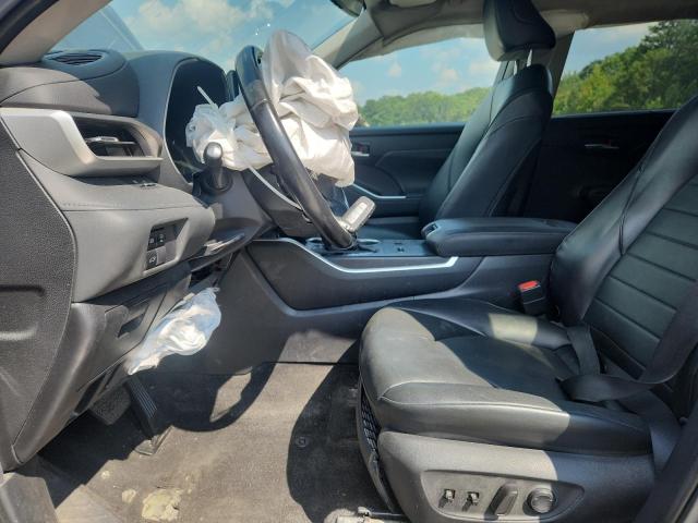 5TDKDRAH2PS046894 - 2023 TOYOTA HIGHLANDER L BLUE photo 7