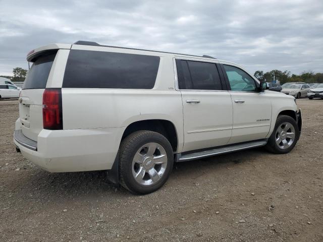 1GNSKKKC2FR148622 - 2015 CHEVROLET SUBURBAN K1500 LTZ WHITE photo 3