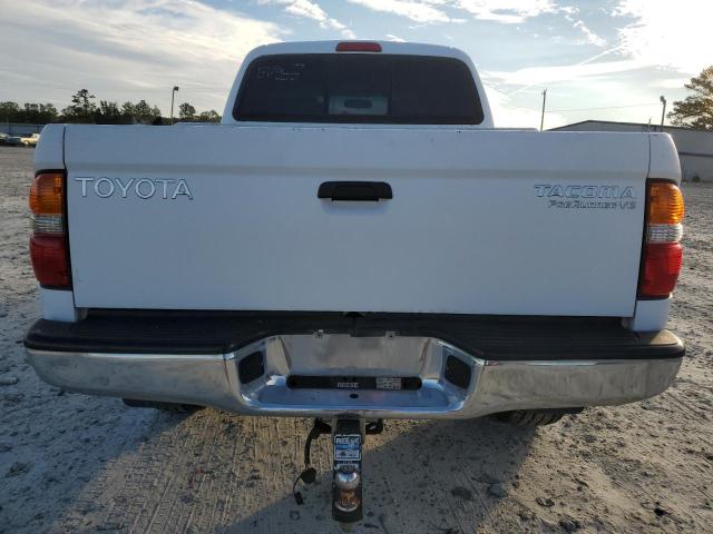 5TEGN92NX1Z824134 - 2001 TOYOTA TACOMA DOUBLE CAB PRERUNNER WHITE photo 6