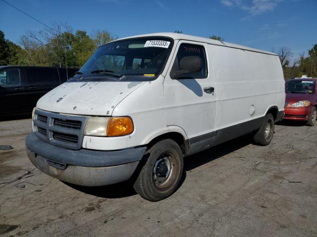 2B7HB11X02K146608 - 2002 DODGE RAM VAN B1500 WHITE photo 1