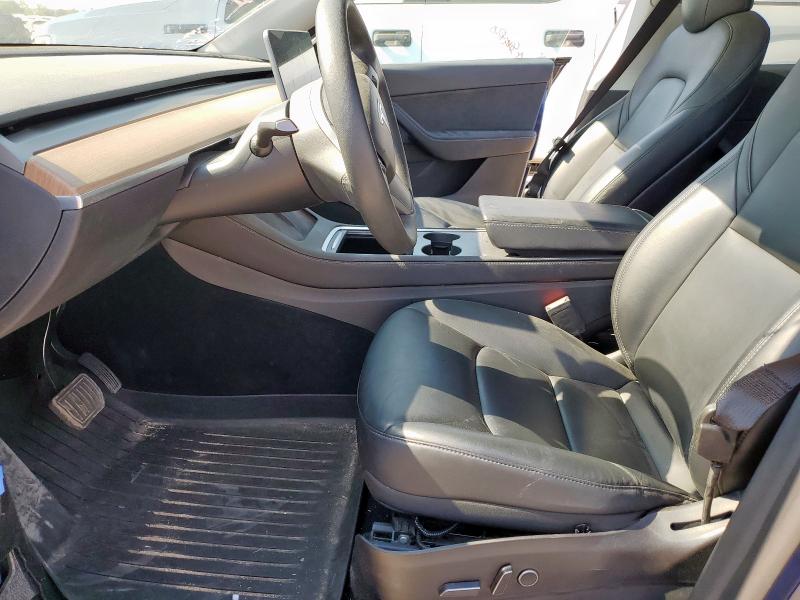 5YJYGDEE3MF266338 - 2021 TESLA MODEL Y BLUE photo 7