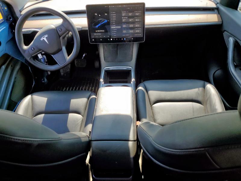 5YJYGDEE3MF266338 - 2021 TESLA MODEL Y BLUE photo 8