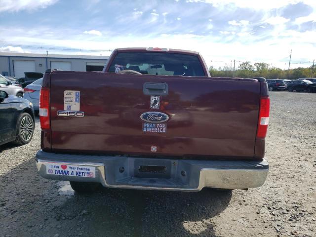 1FTRX14W84NA73620 - 2004 FORD E-150 MAROON photo 6