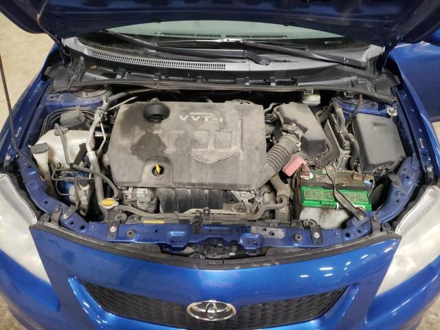 JTDBL40E199060123 - 2009 TOYOTA COROLLA BASE BLUE photo 11